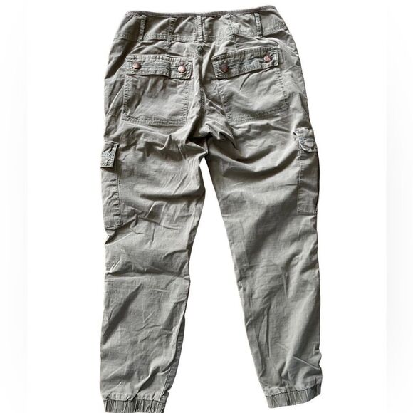 Prana green cargo joggers. Size 2. - Picture 3 of 10